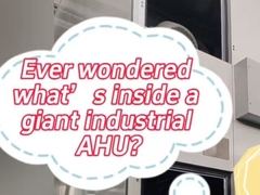 Μονάδα Επεξεργασίας Αέρα 11000 Cmh Modular για την Ηλεκτρική Βιομηχανία Εύκολη Εγκατάσταση